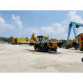 New backhoe loader With Diesel Engine Shoveling Sand